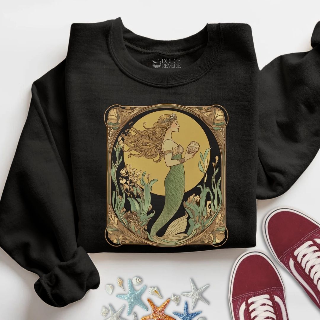 Golden Mermaid Sweatshirt