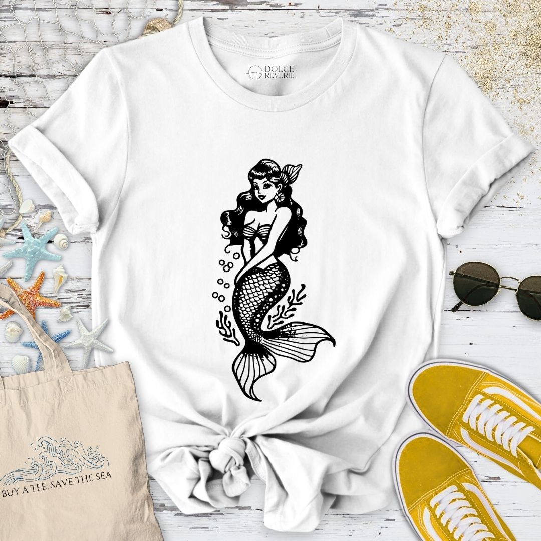 Mermaid Pin-Up T-Shirt