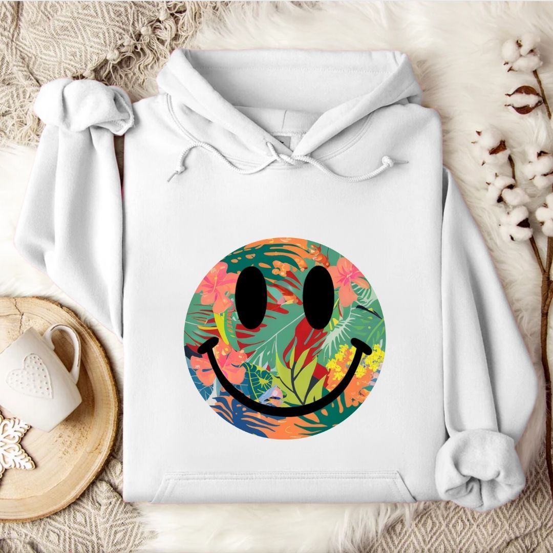 Tropical Smiley Hoodie