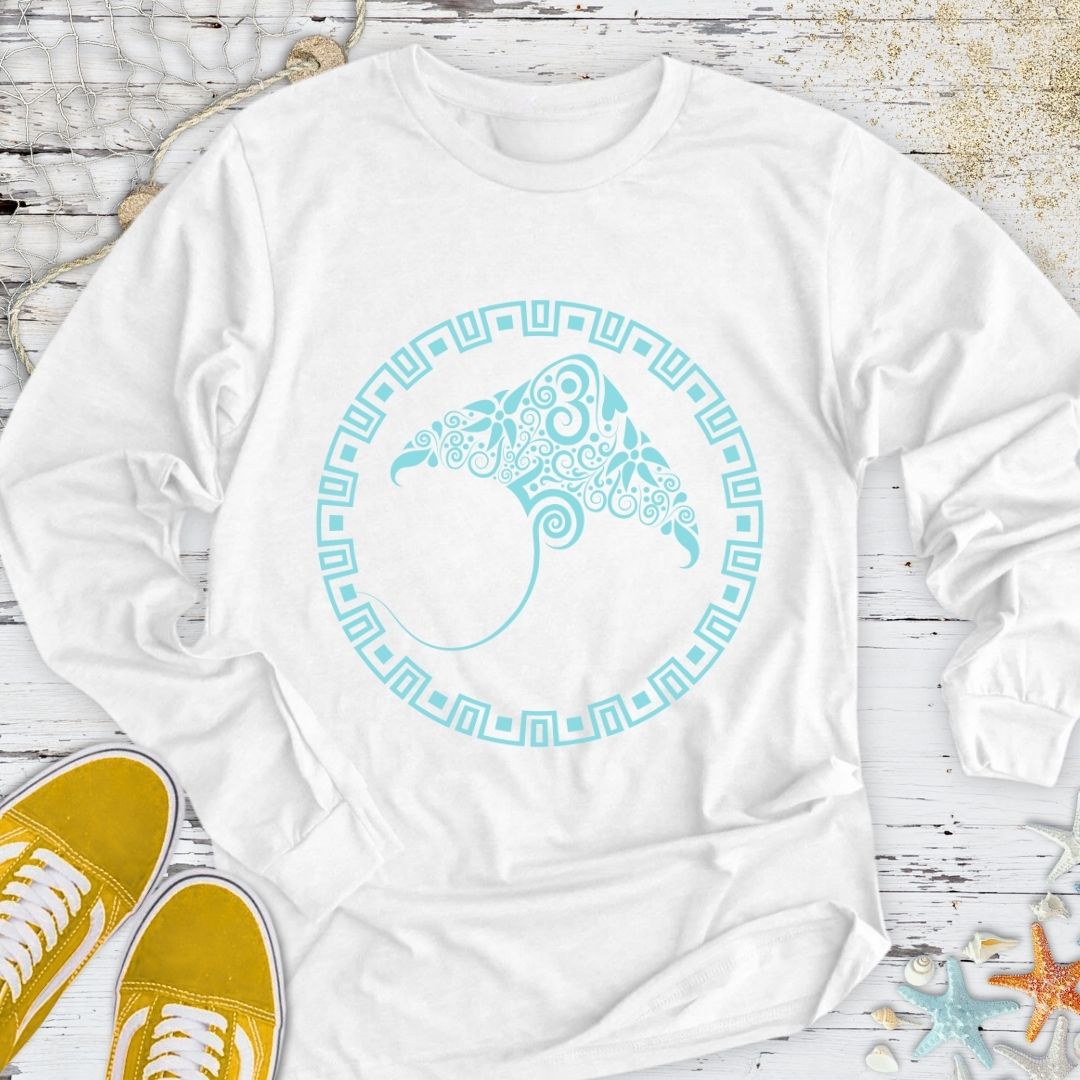 Tribal Manta Long Sleeve Tee