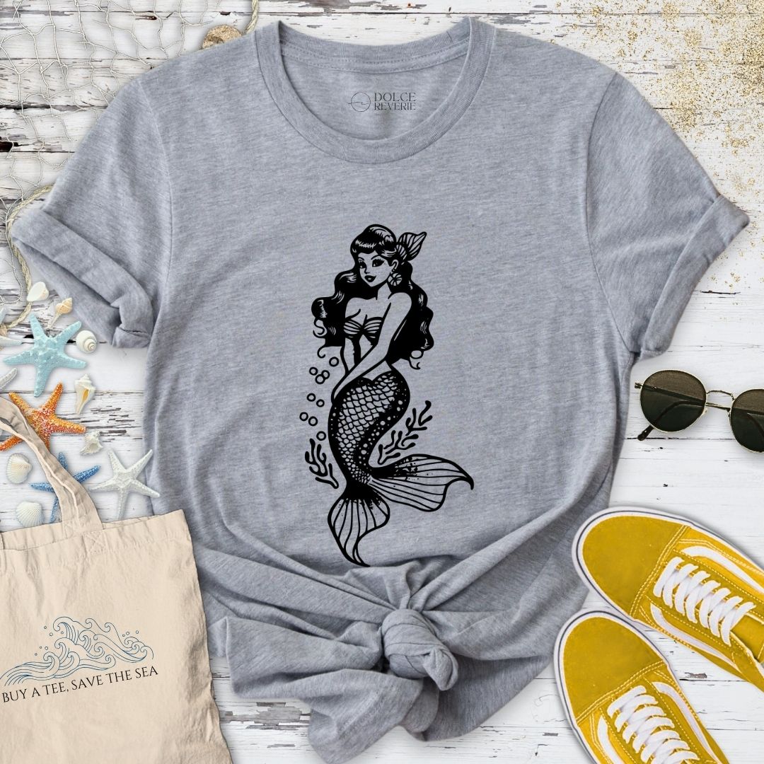 Mermaid Pin-Up T-Shirt