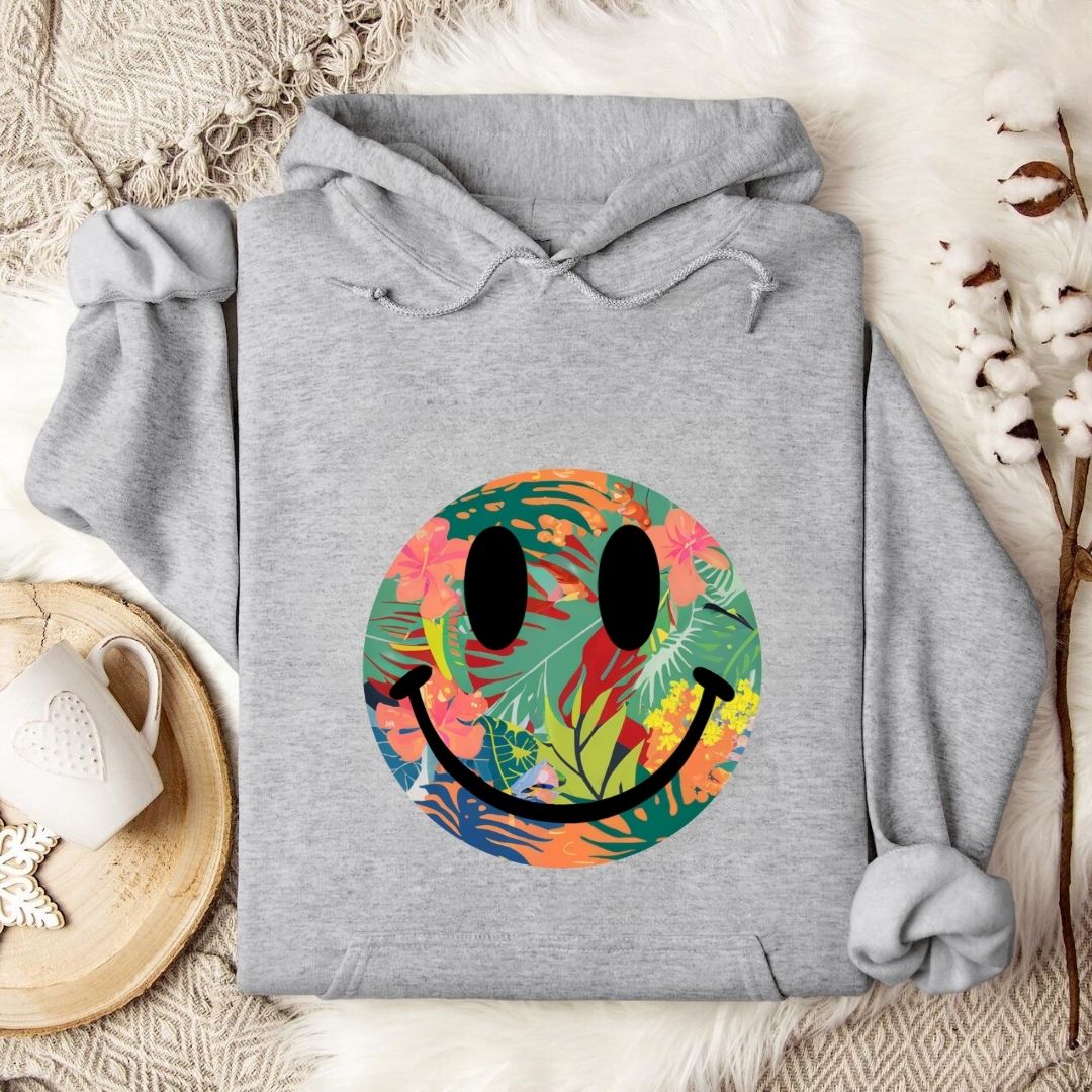 Tropical Smiley Hoodie