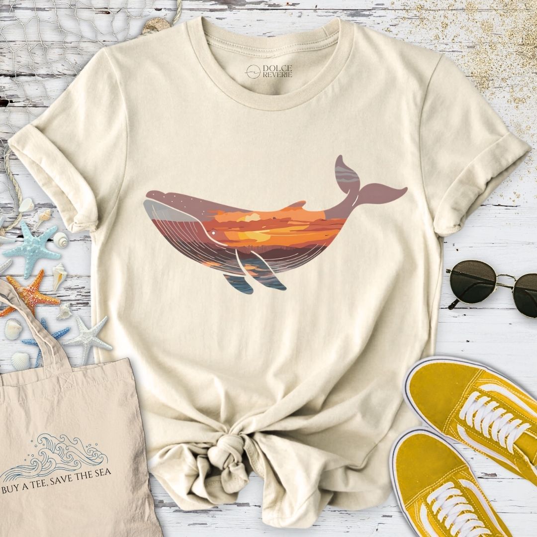 Sunset Whale T-Shirt