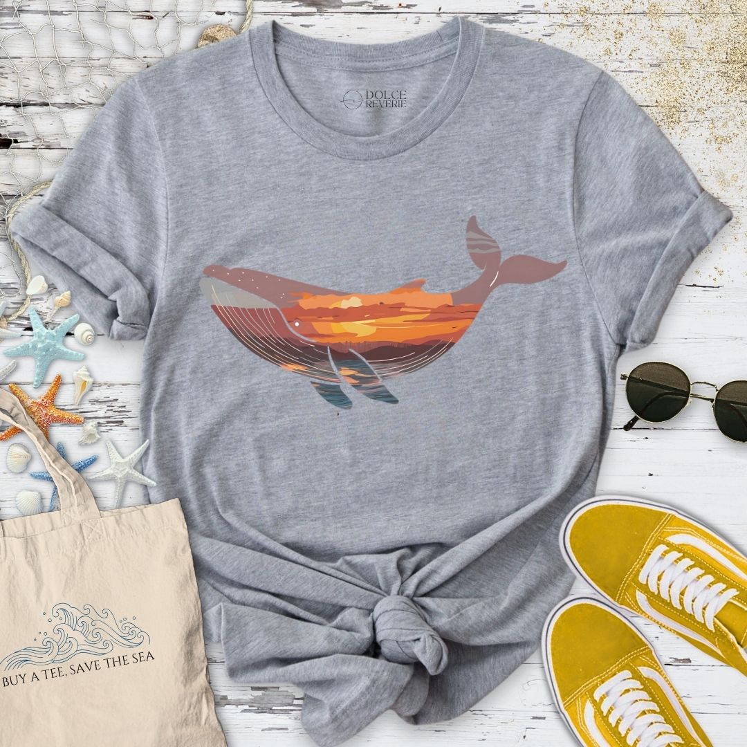 Sunset Whale T-Shirt