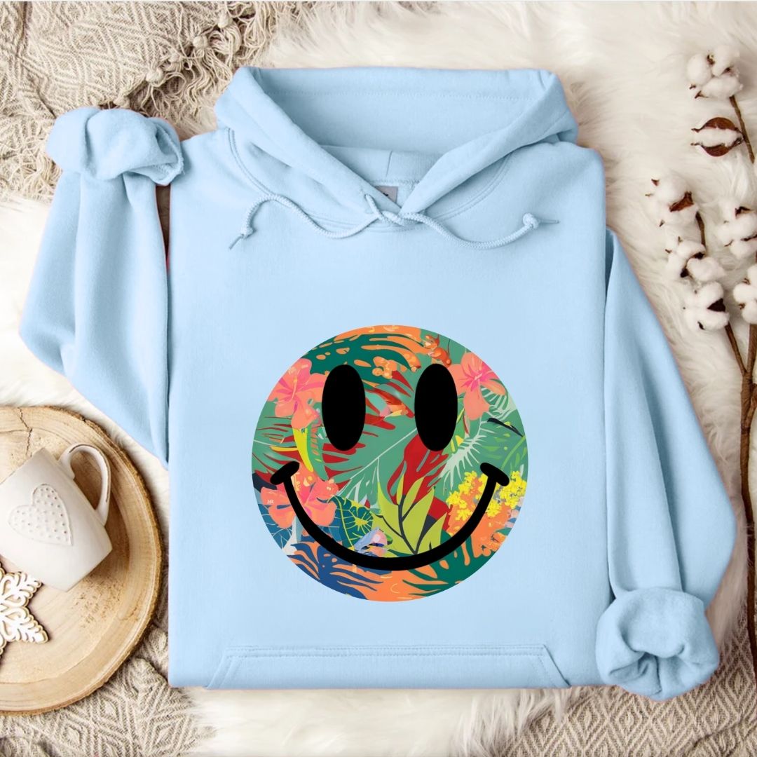 Tropical Smiley Hoodie