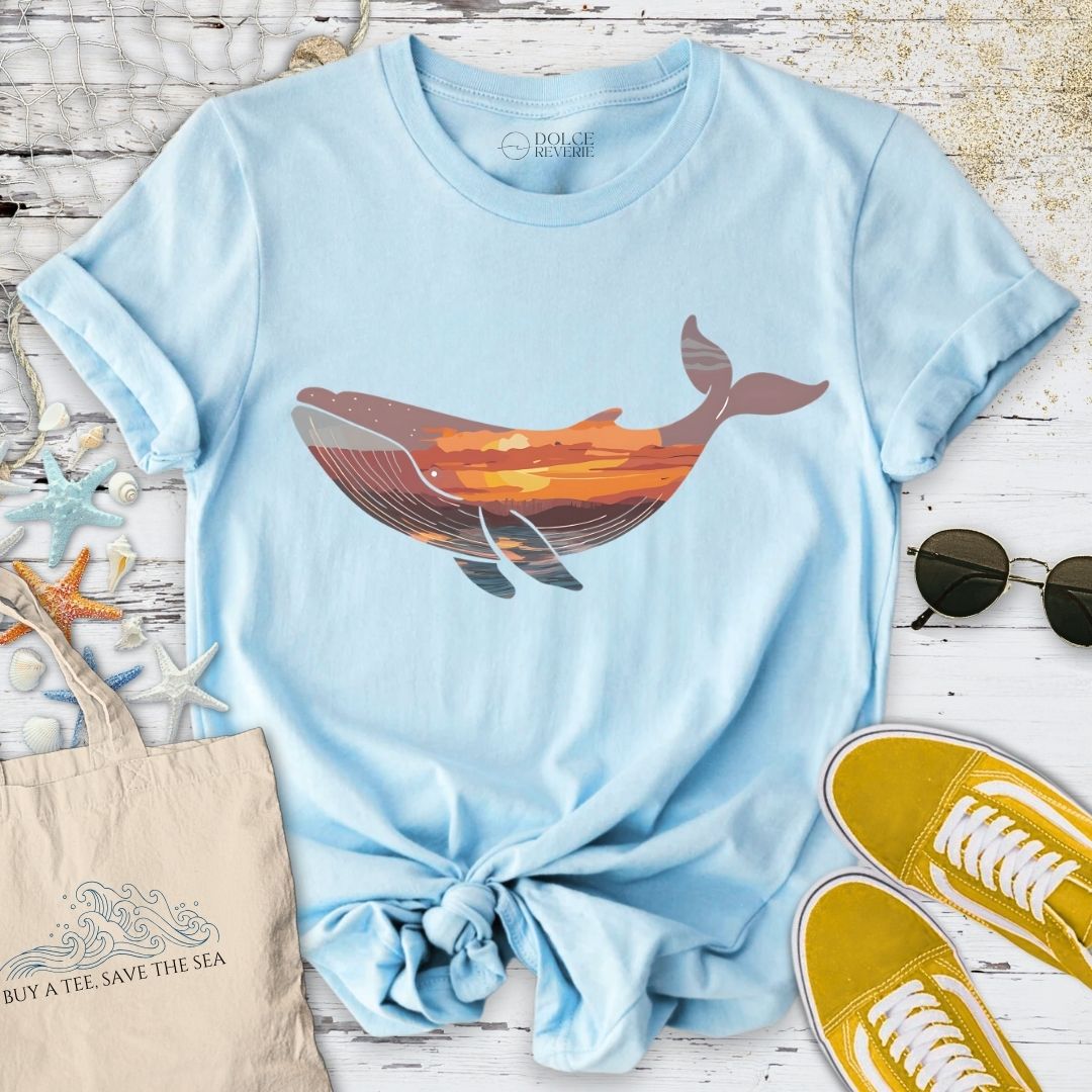 Sunset Whale T-Shirt