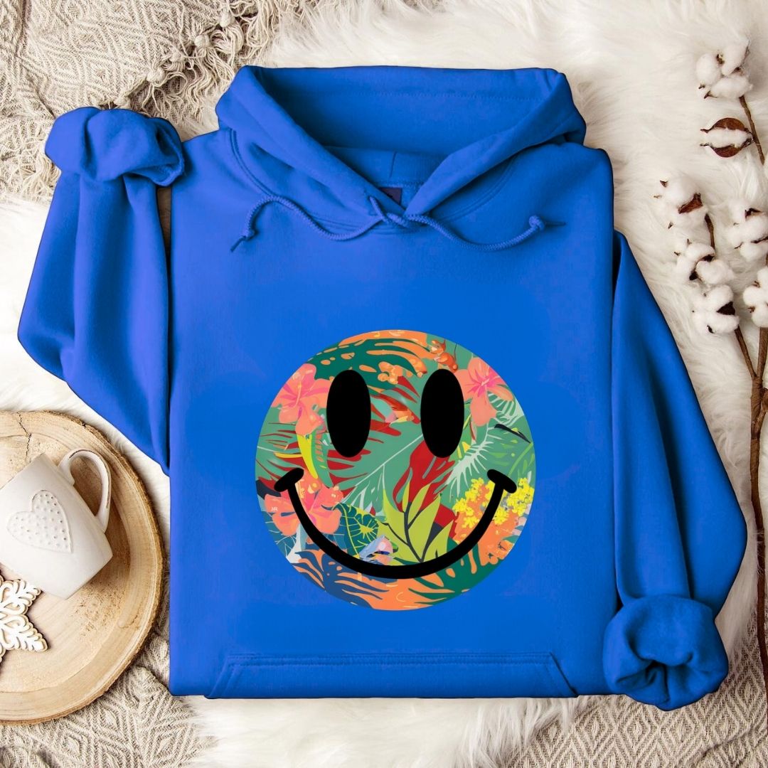 Tropical Smiley Hoodie
