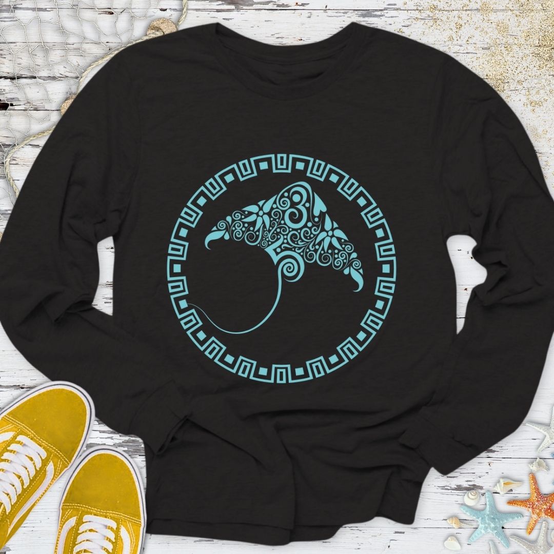 Tribal Manta Long Sleeve Tee