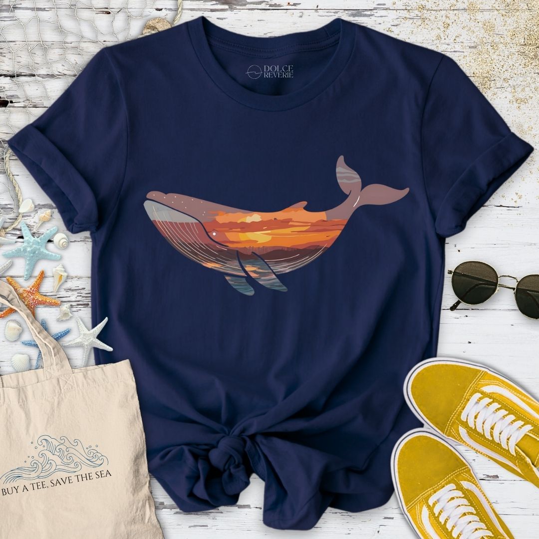 Sunset Whale T-Shirt