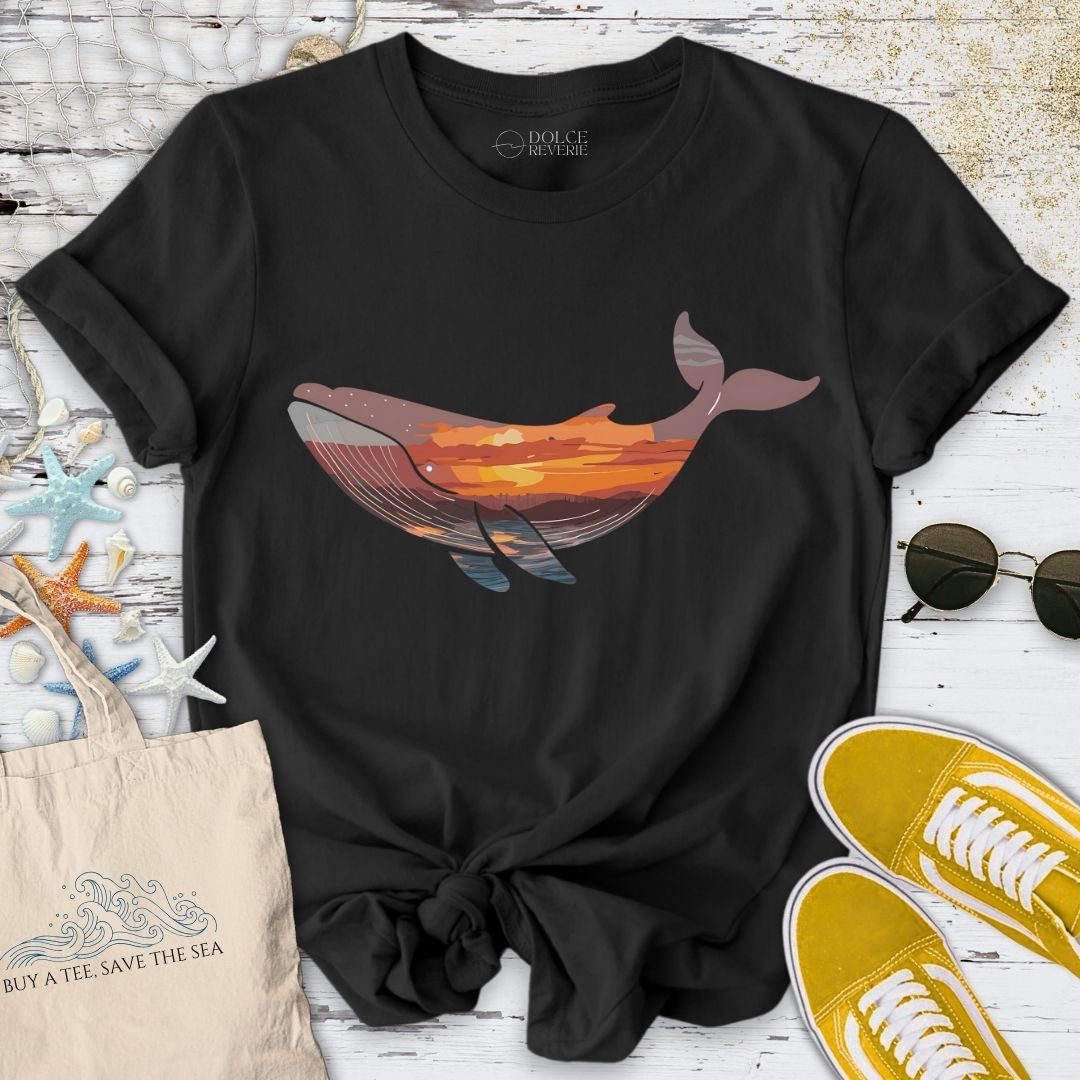 Sunset Whale T-Shirt