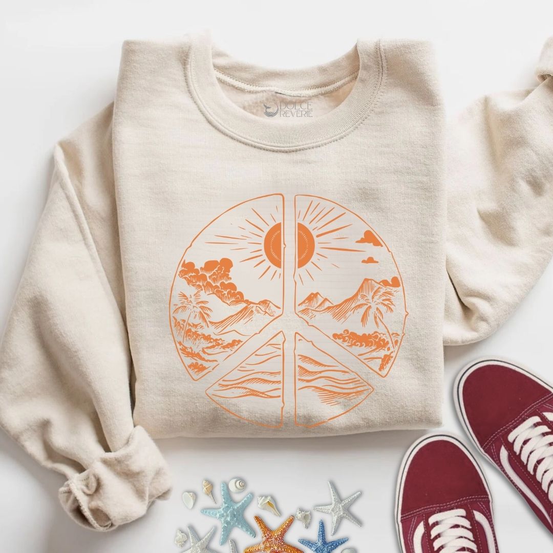 Tropical Peace Sweatshirt