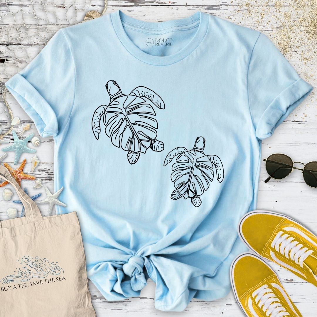 Monstera Turtles T-Shirt