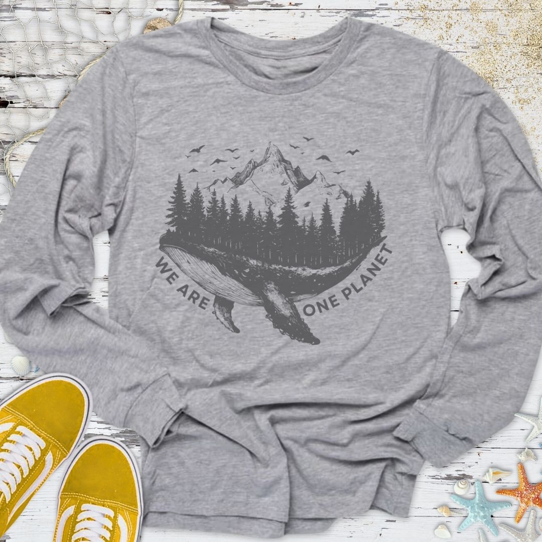 One Planet Long Sleeve Tee