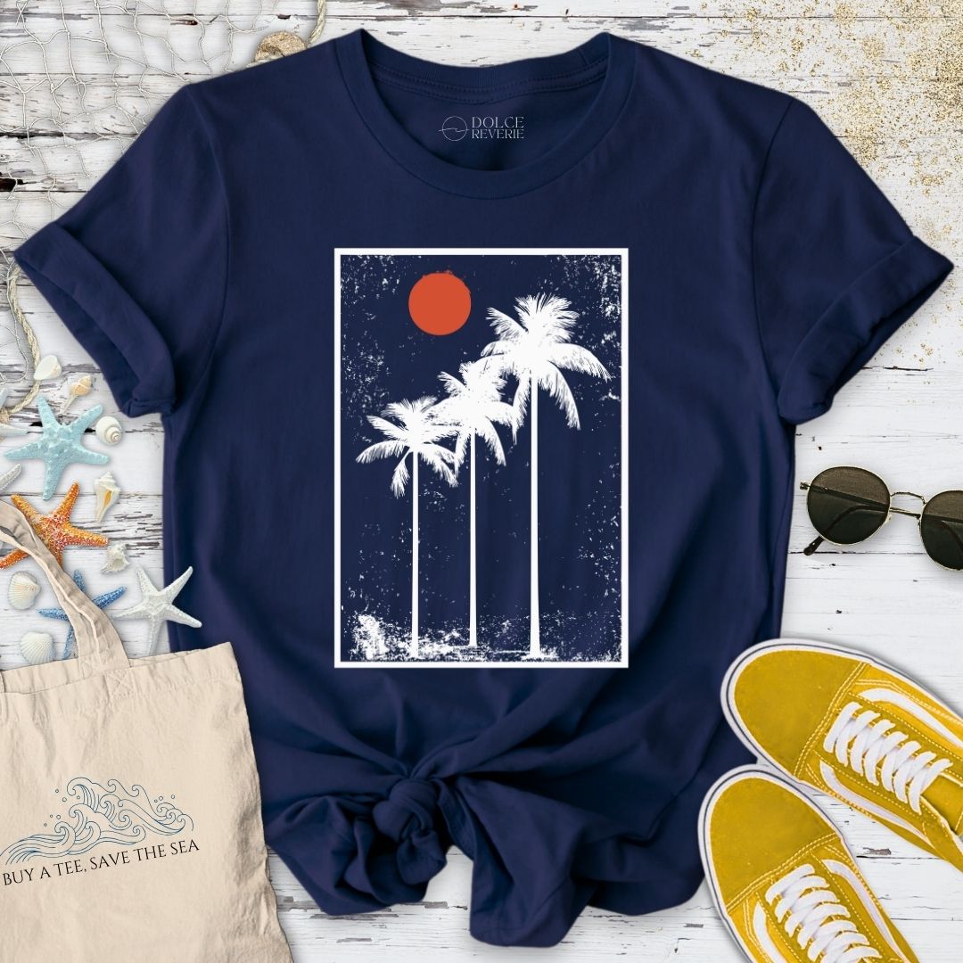 Vintage Palm trees T-Shirt