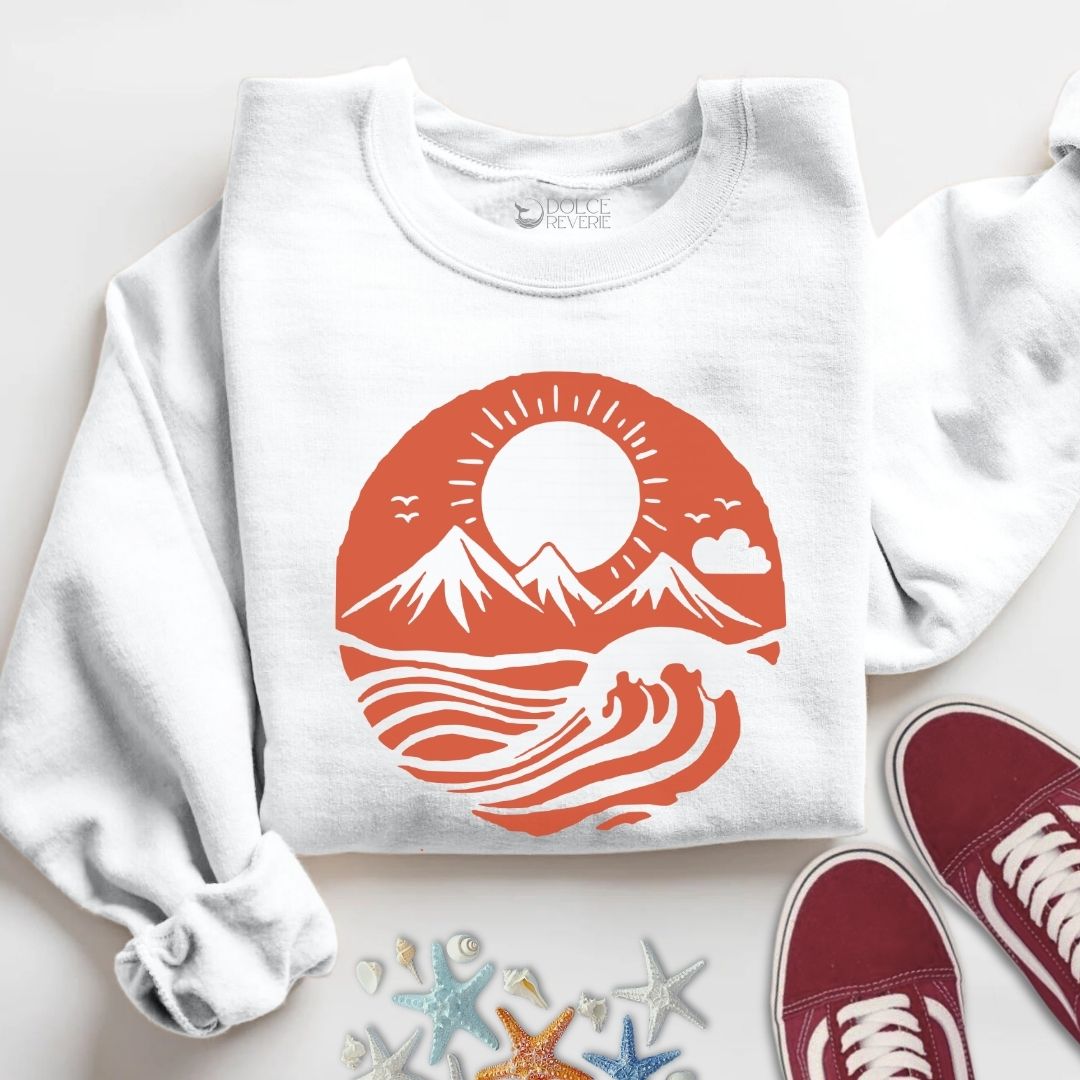 Mountain Waves Sweatshirt