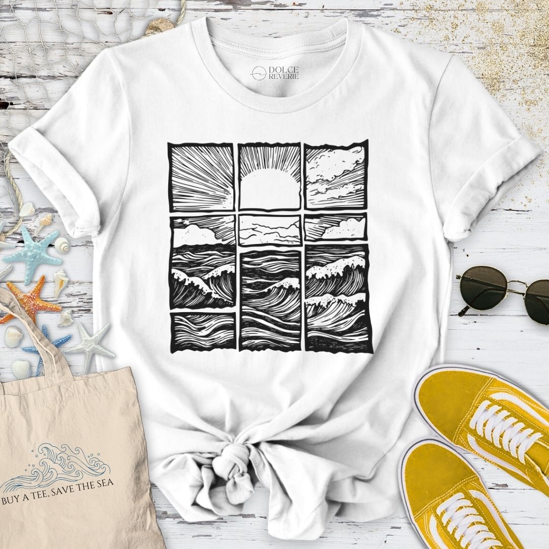 Ocean Horizon Sunrise T-Shirt