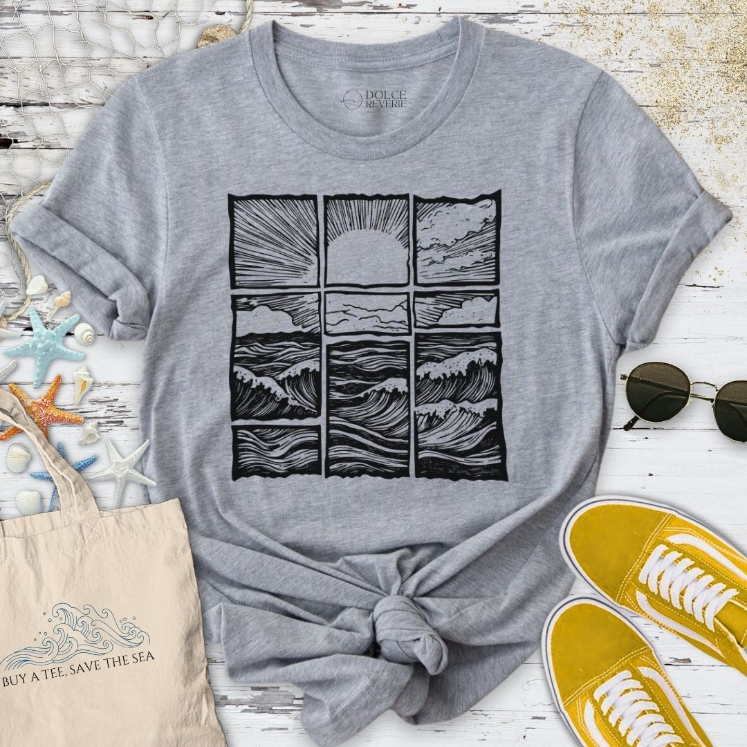 Ocean Horizon Sunrise T-Shirt