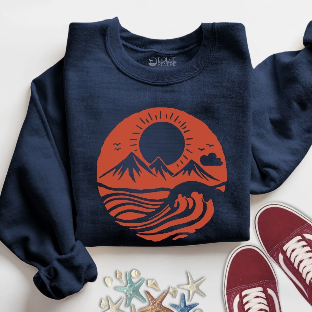 Mountain Waves Sweatshirt