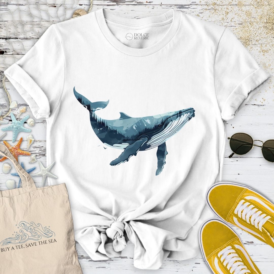 Whale & Mountains T-Shirt