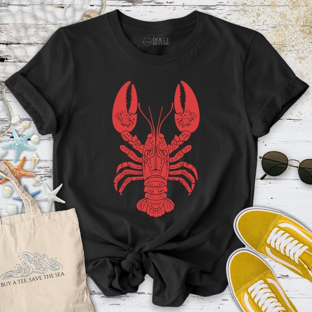 Tribal Lobster T-Shirt
