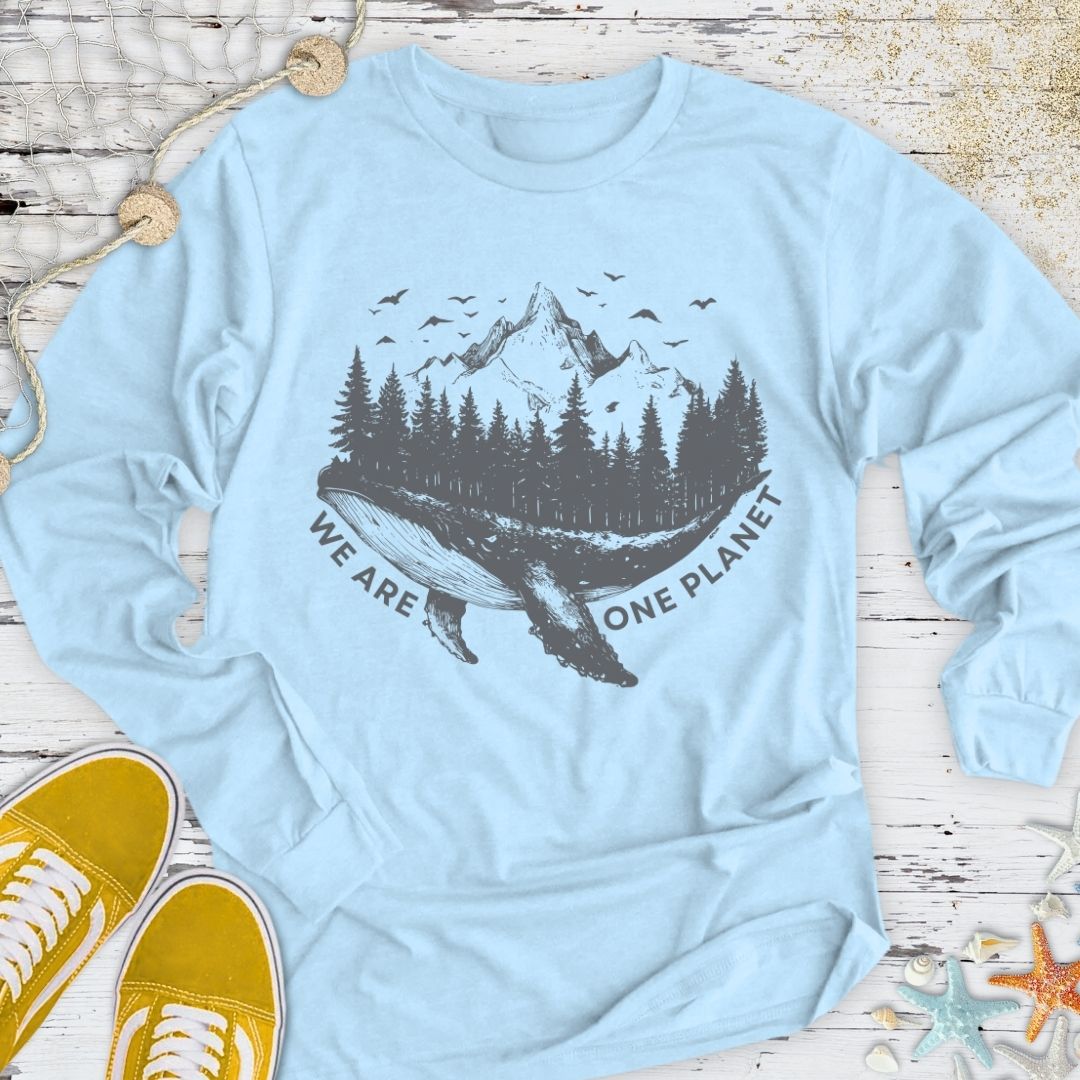 One Planet Long Sleeve Tee