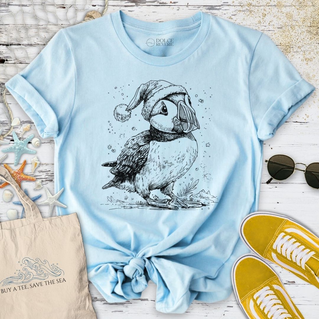 Christmas Puffin T-Shirt