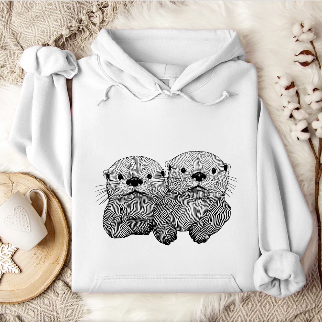 Happy Otters Hoodie