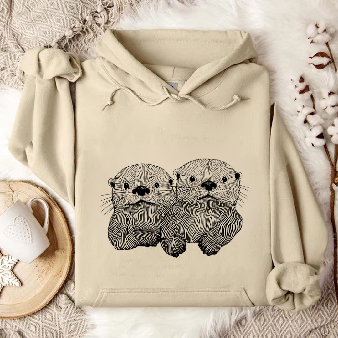 Happy Otters Hoodie