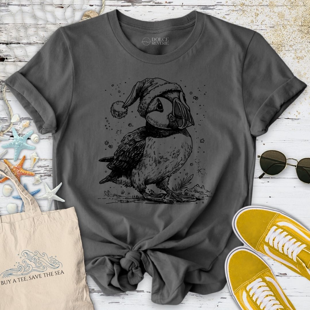 Christmas Puffin T-Shirt