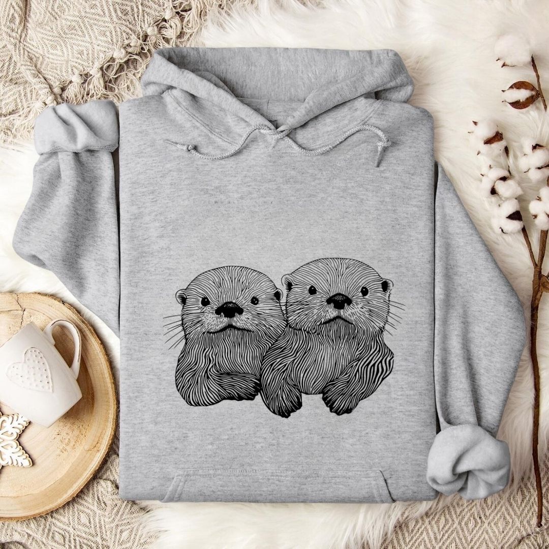 Happy Otters Hoodie