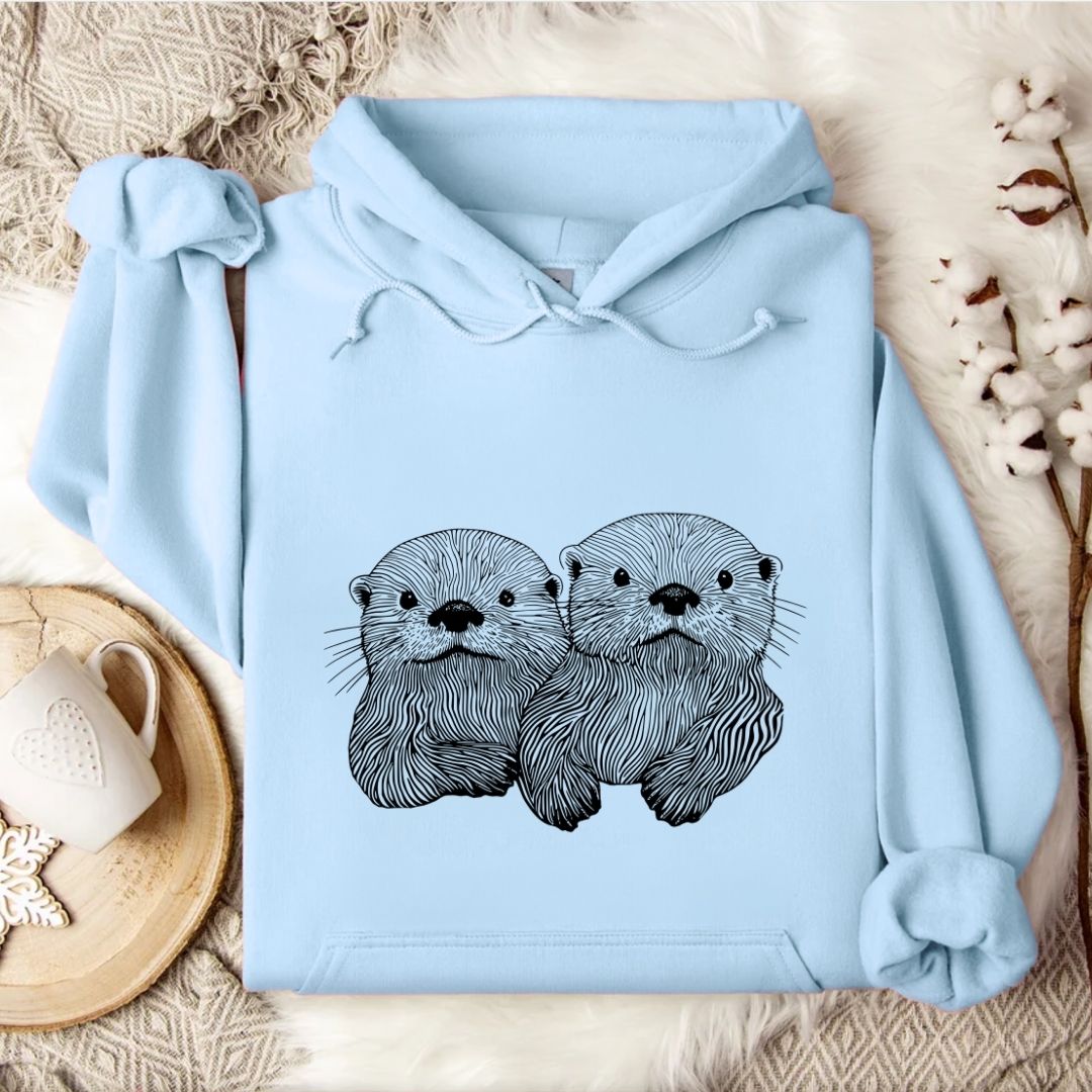 Happy Otters Hoodie