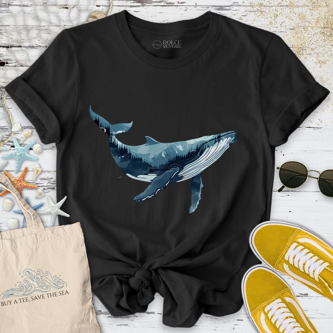 Whale & Mountains T-Shirt