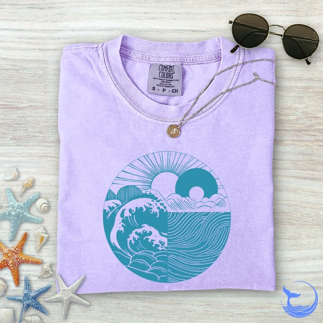 Sun & Sea Harmony Comfort Colors T-Shirt