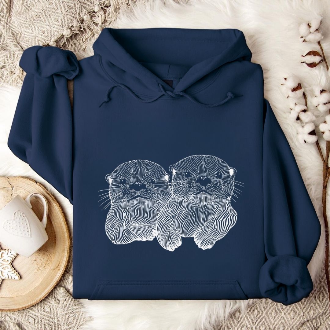 Happy Otters Hoodie