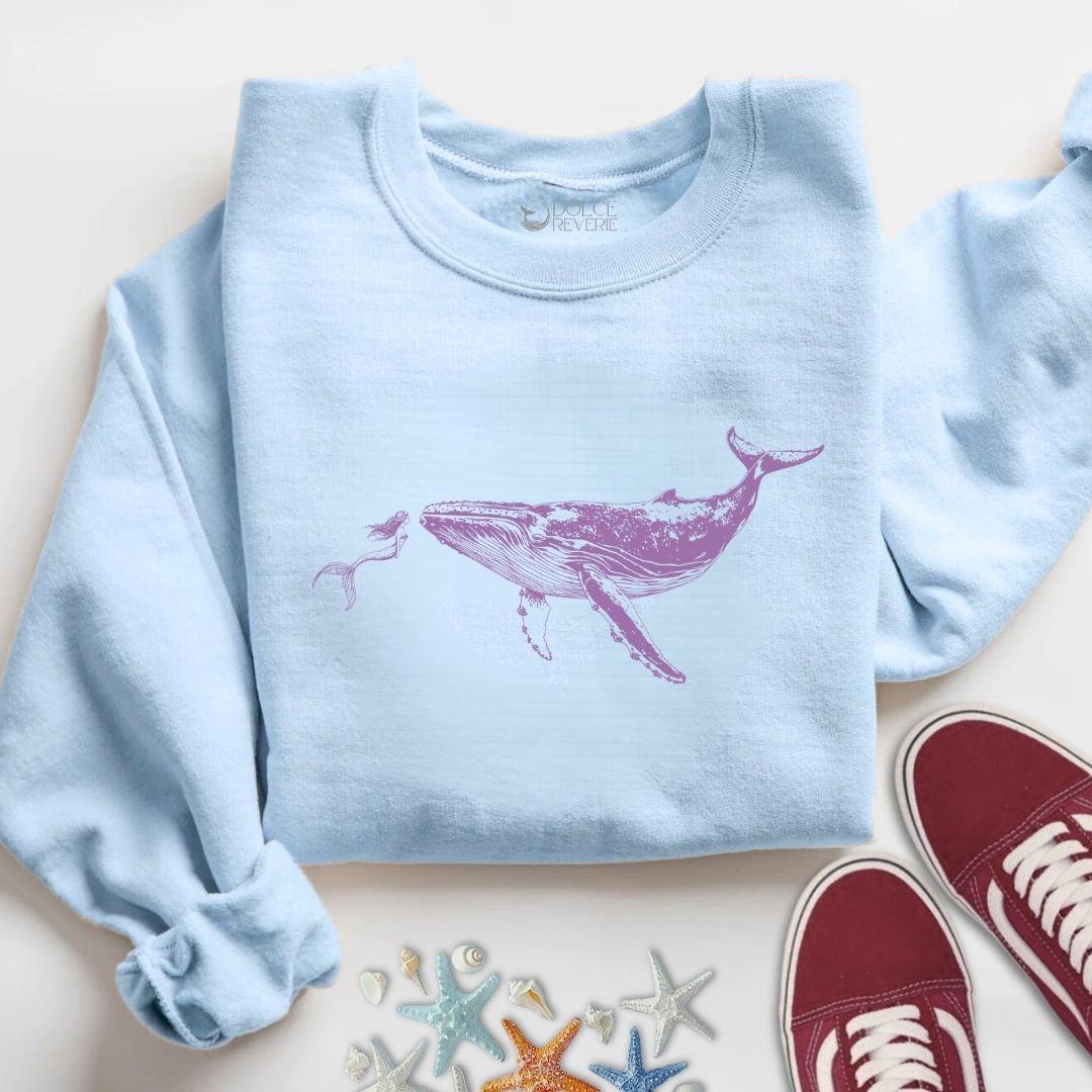 Mermaid & Whale Sweatshirt