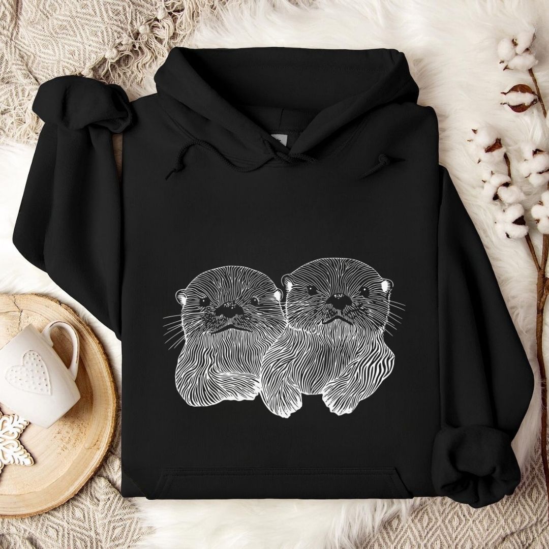Happy Otters Hoodie