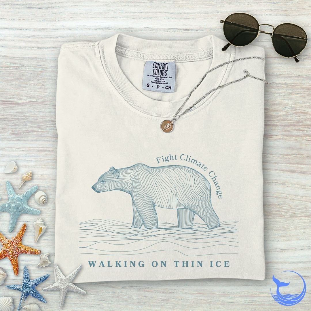 Walking On Thin Ice Comfort Colors T-Shirt