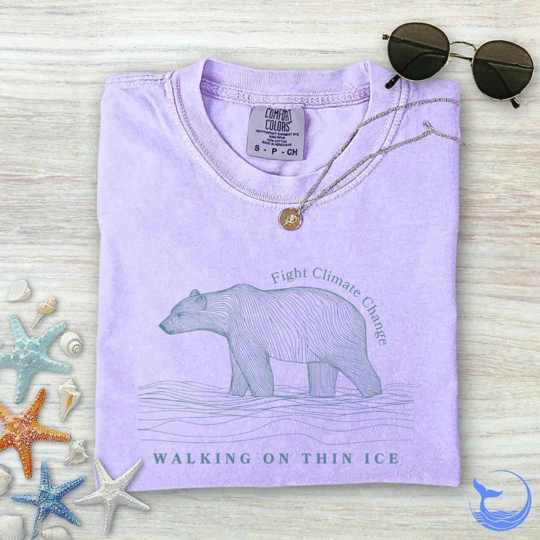Walking On Thin Ice Comfort Colors T-Shirt