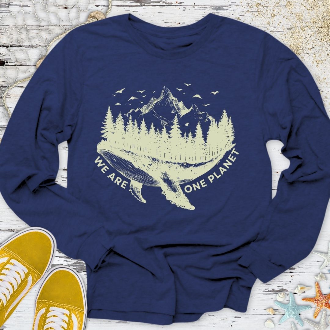 One Planet Long Sleeve Tee