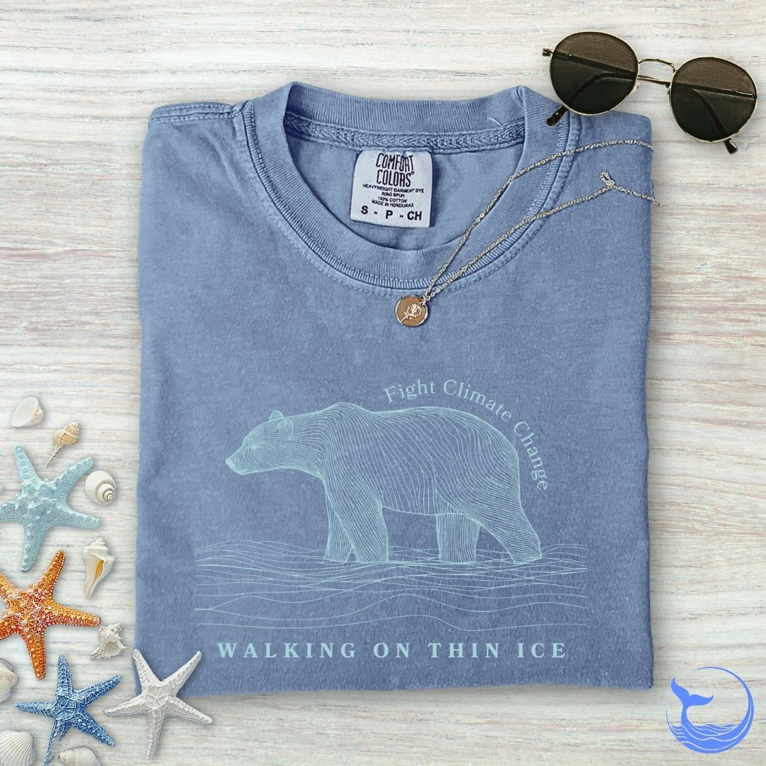 Walking On Thin Ice Comfort Colors T-Shirt