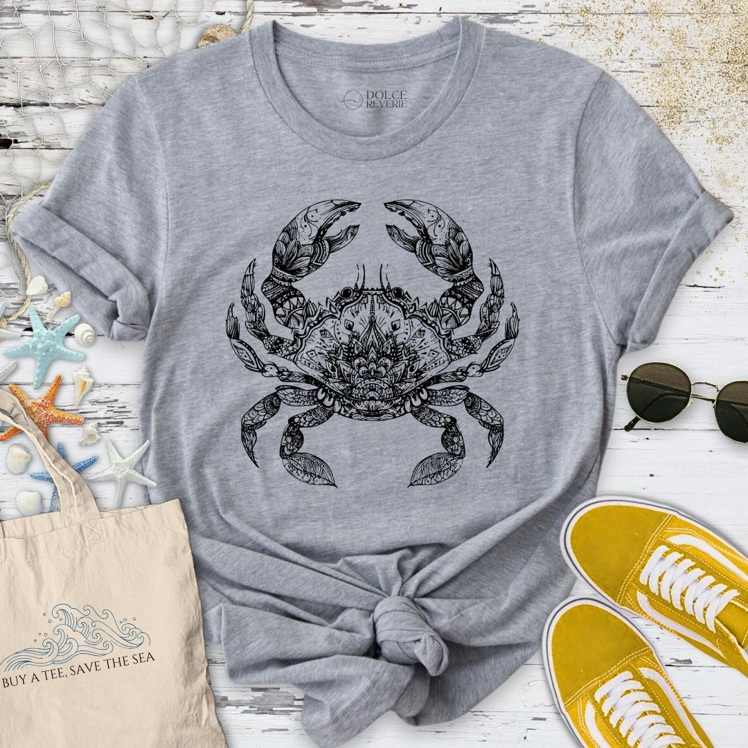 Crab Mandala T-Shirt
