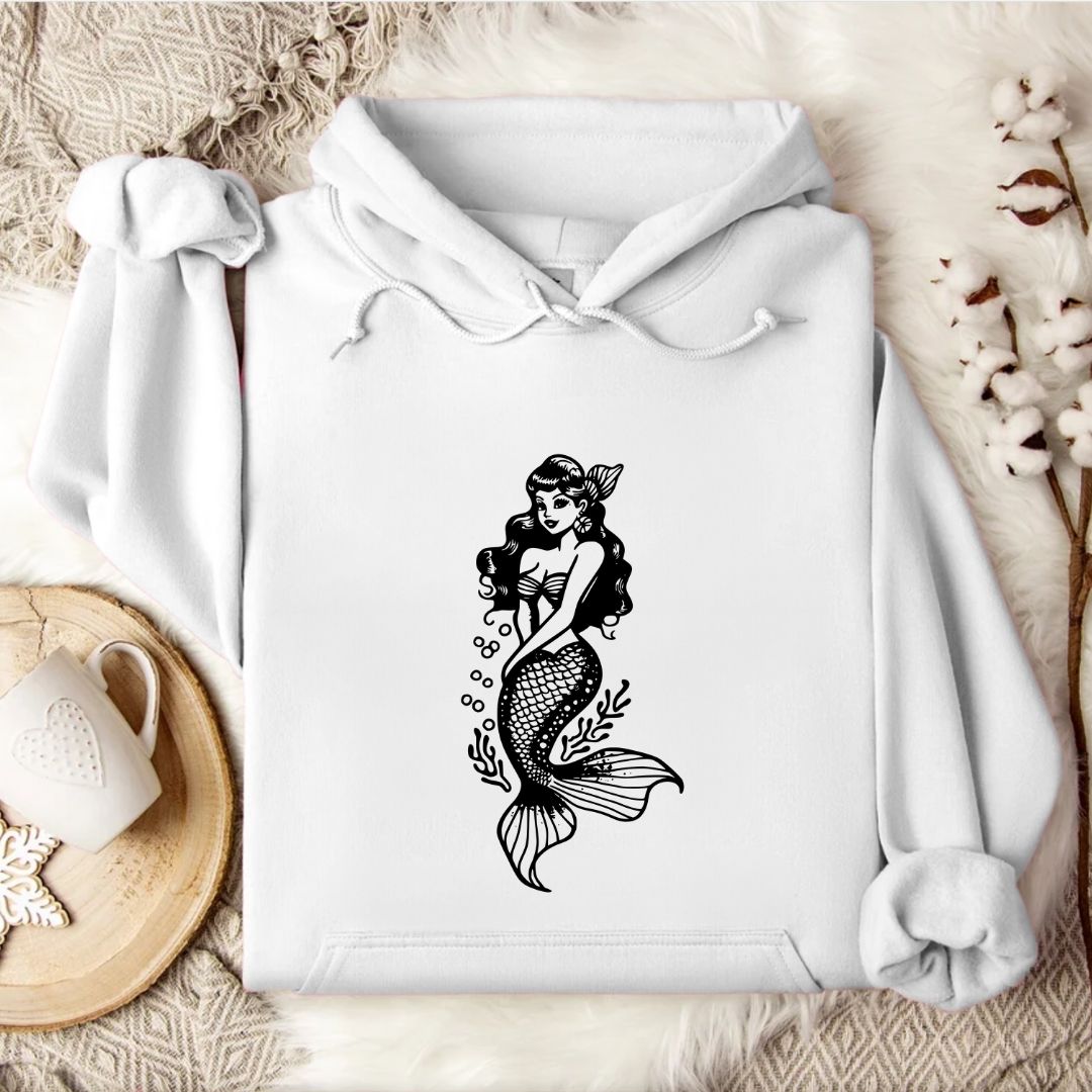 Pin-up Mermaid Hoodie