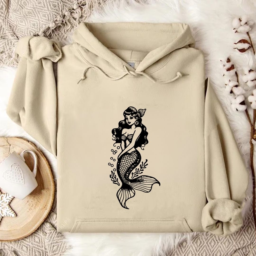 Pin-up Mermaid Hoodie