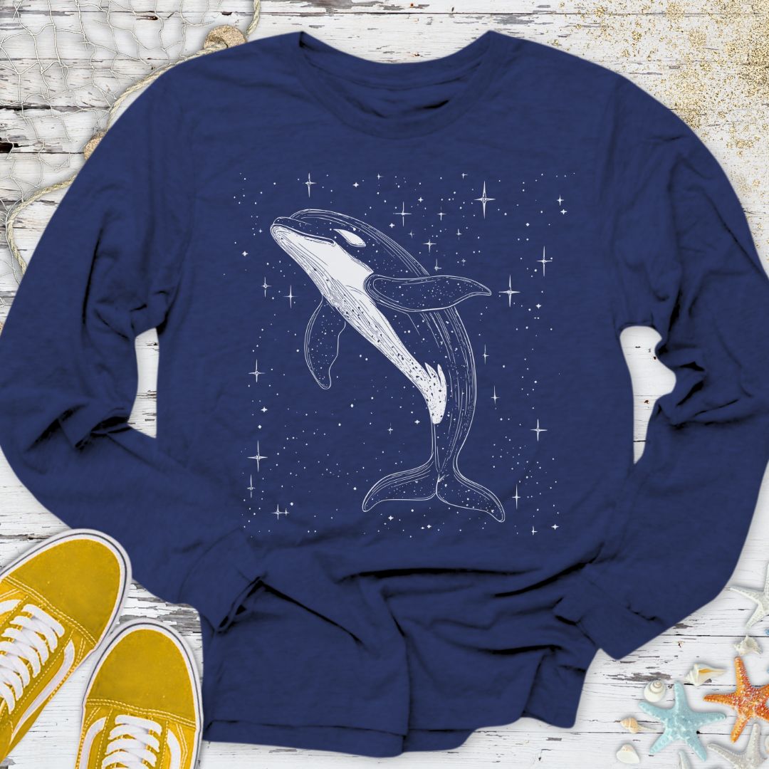 Cosmic Orca Long Sleeve Tee