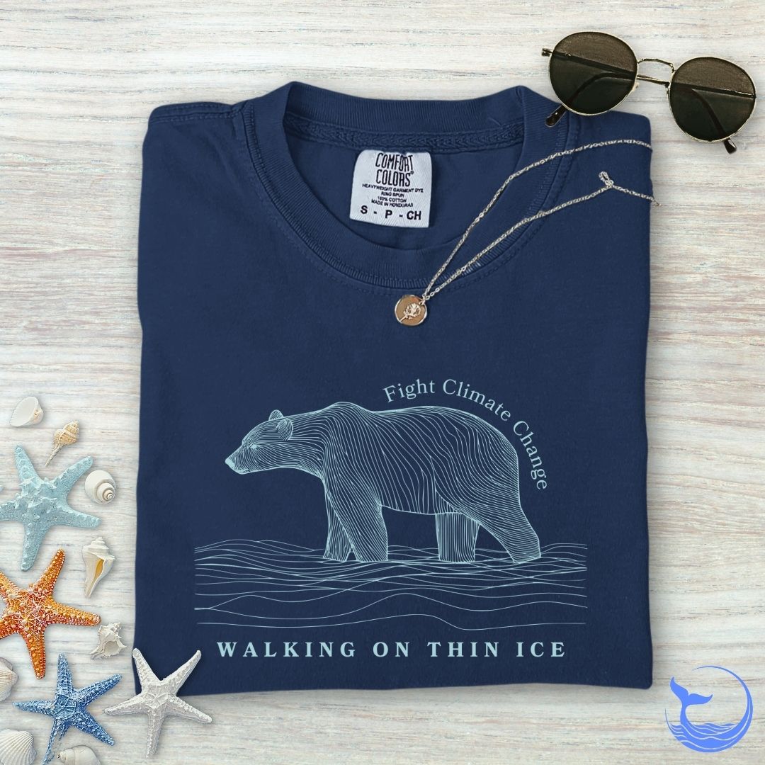 Walking On Thin Ice Comfort Colors T-Shirt