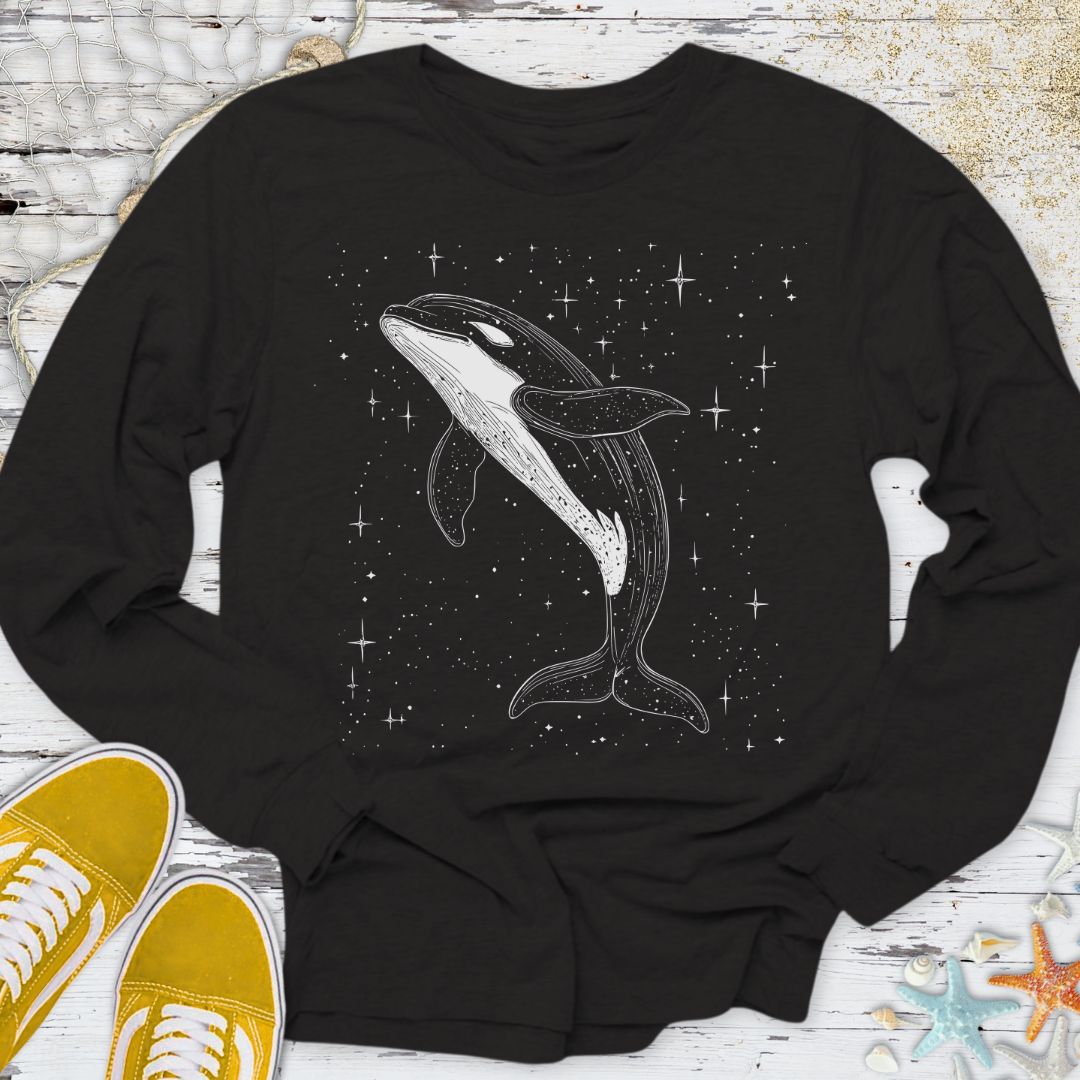 Cosmic Orca Long Sleeve Tee