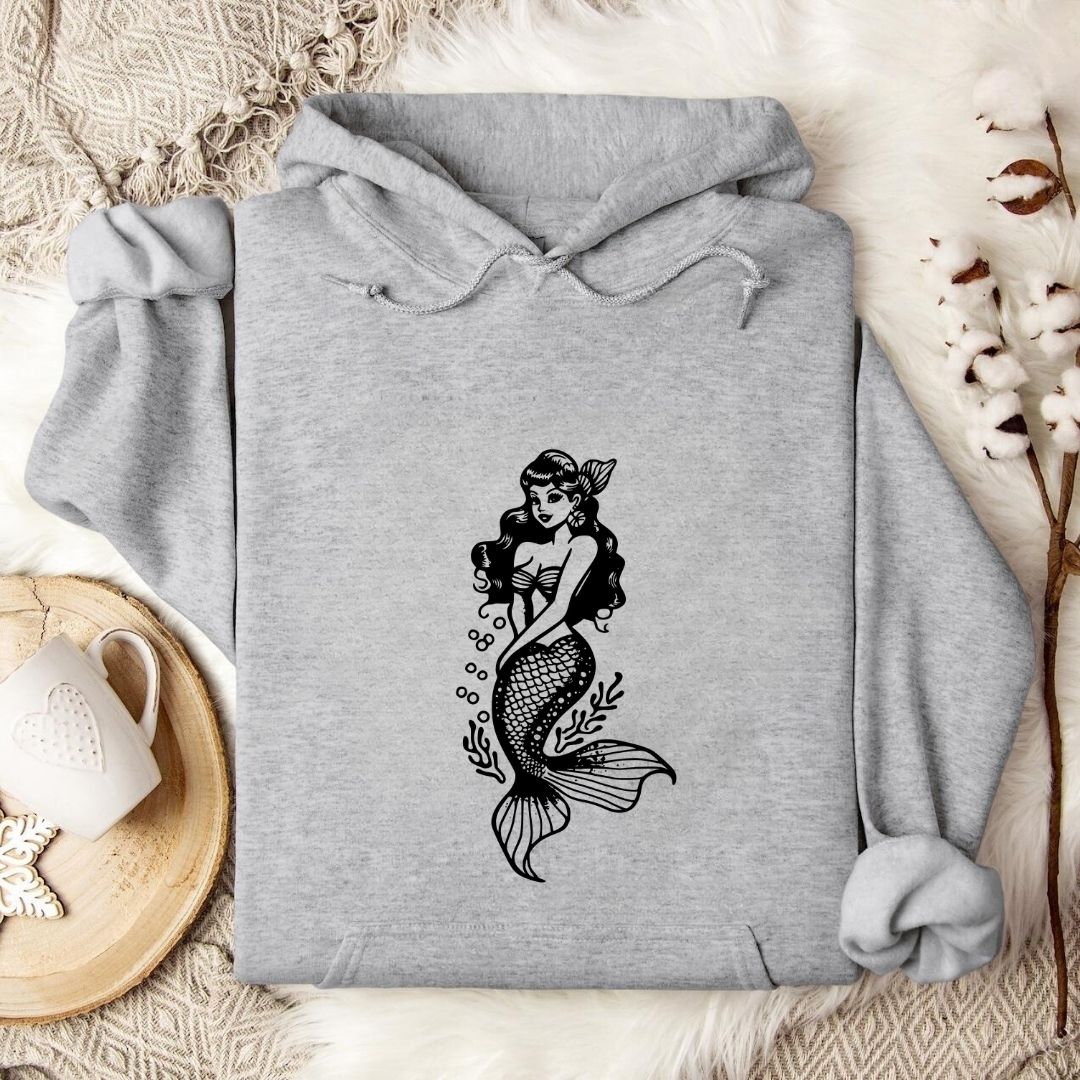 Pin-up Mermaid Hoodie