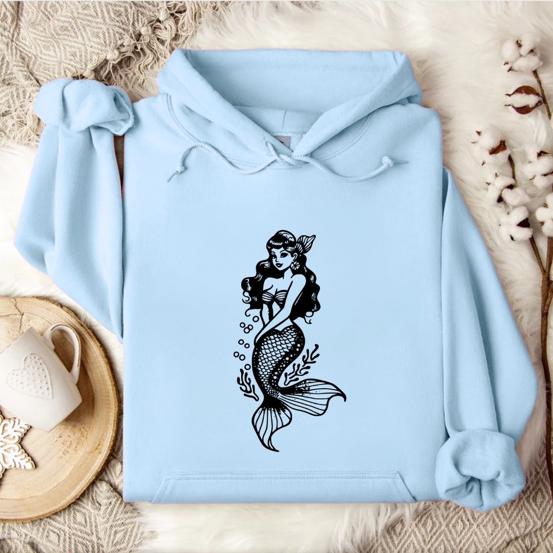Pin-up Mermaid Hoodie