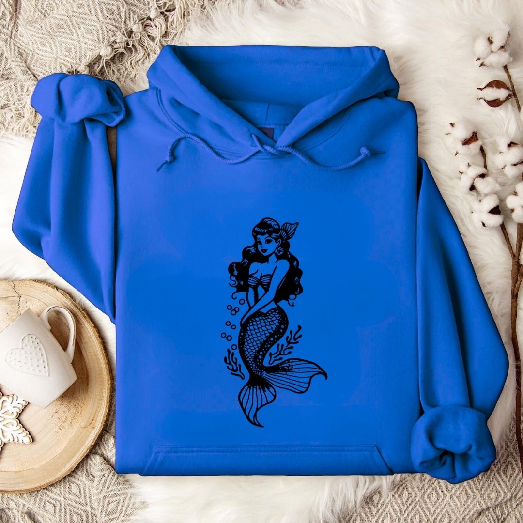 Pin-up Mermaid Hoodie