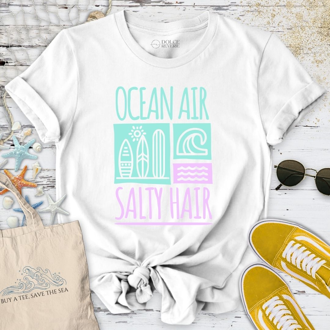 Ocean Air, Salty Hair T-Shirt